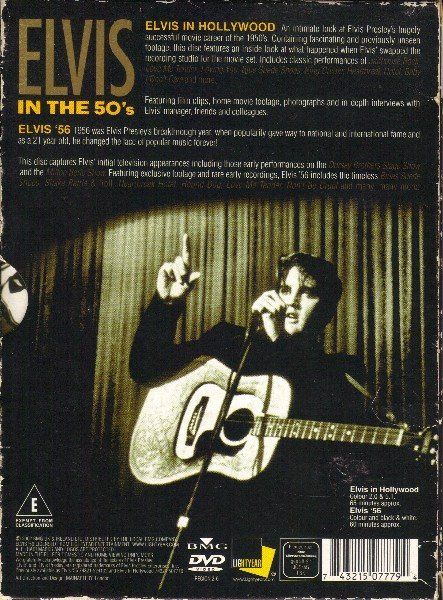 Tutti i DVDs: Presley Elvis: In the 50's - 2DVD – Nuovo e nell'imballaggio originale da Steinhausen venduto da Vilivinili 1