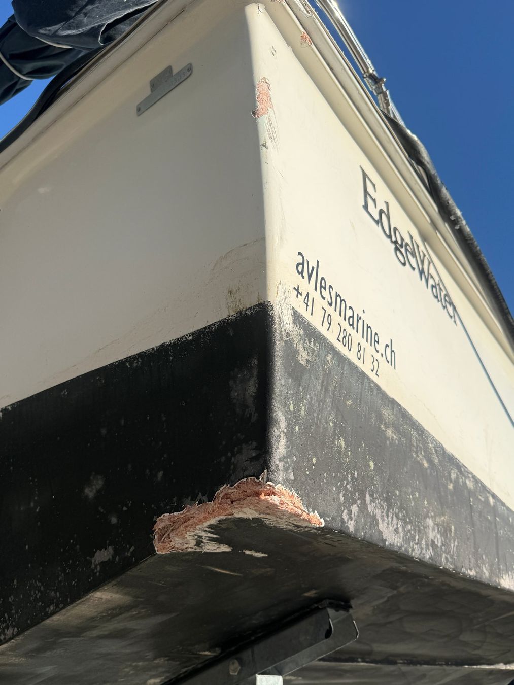 Edgewater Barche: Geschadet Boot mit motor 115 PS – Difettoso da Quartino venduto da 5franc 7