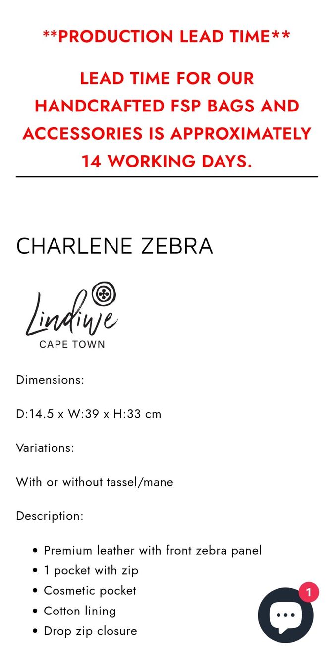 Borse da donna: Charlene Zebra Bag with Mane and Tussle – Usato da petit-lancy venduto da Mak_zou 7
