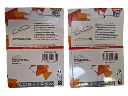 Chiavette USB: EMTEC USB 2.0 Stick 16 GB Flash Drive 2 Stk – Nuovo e nell'imballaggio originale da Wil SG venduto da Restwert_Wil 2