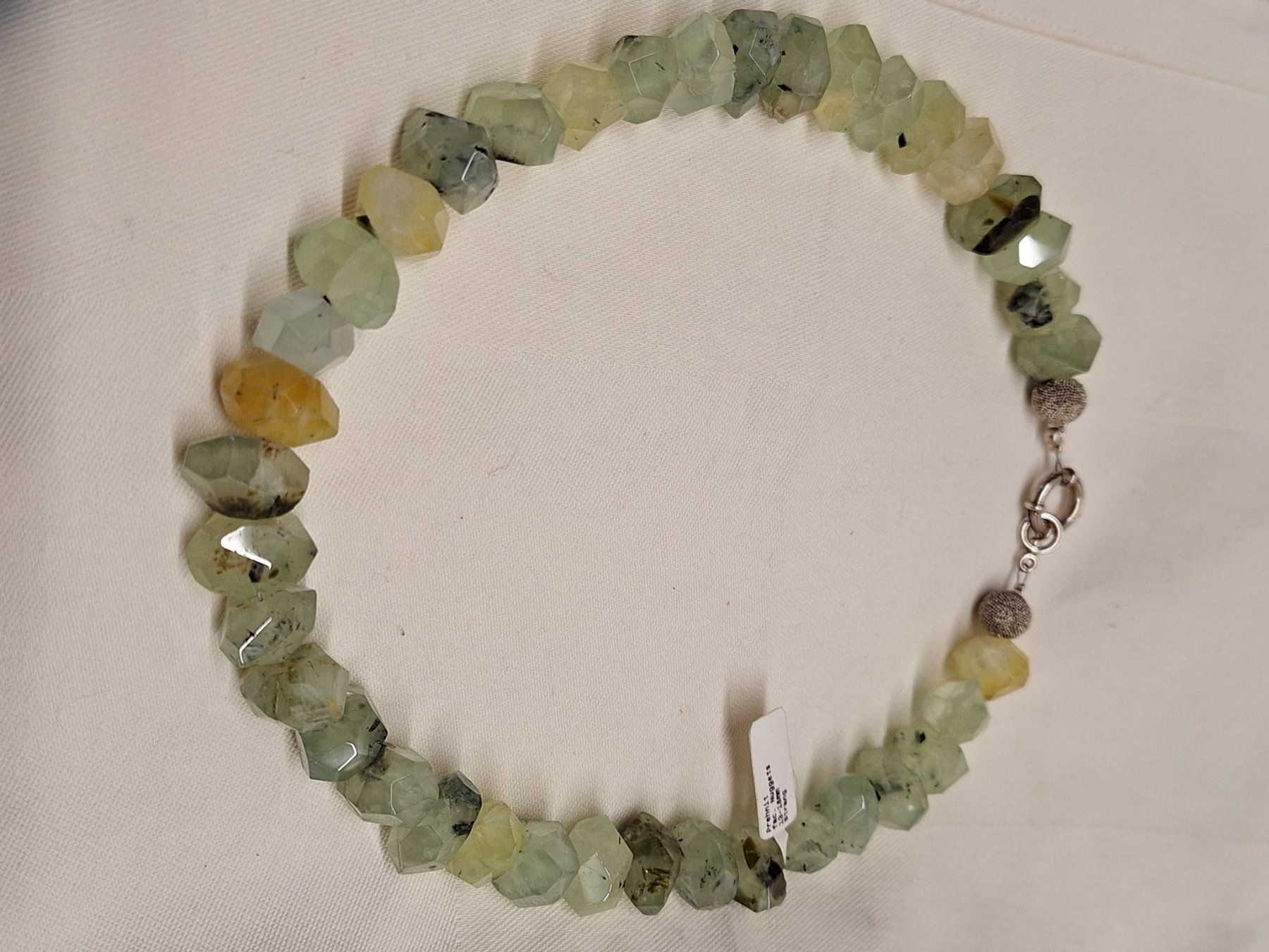 Catenine: Collier Prenith, Halbedelstein, Silber – Nuovo e nell'imballaggio originale da Rheinfelden venduto da Cleopatra2000