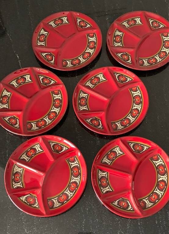 Piatti: Fondue Chinoise Teller Vintage – Usato da Reinach BL venduto da Lionseul