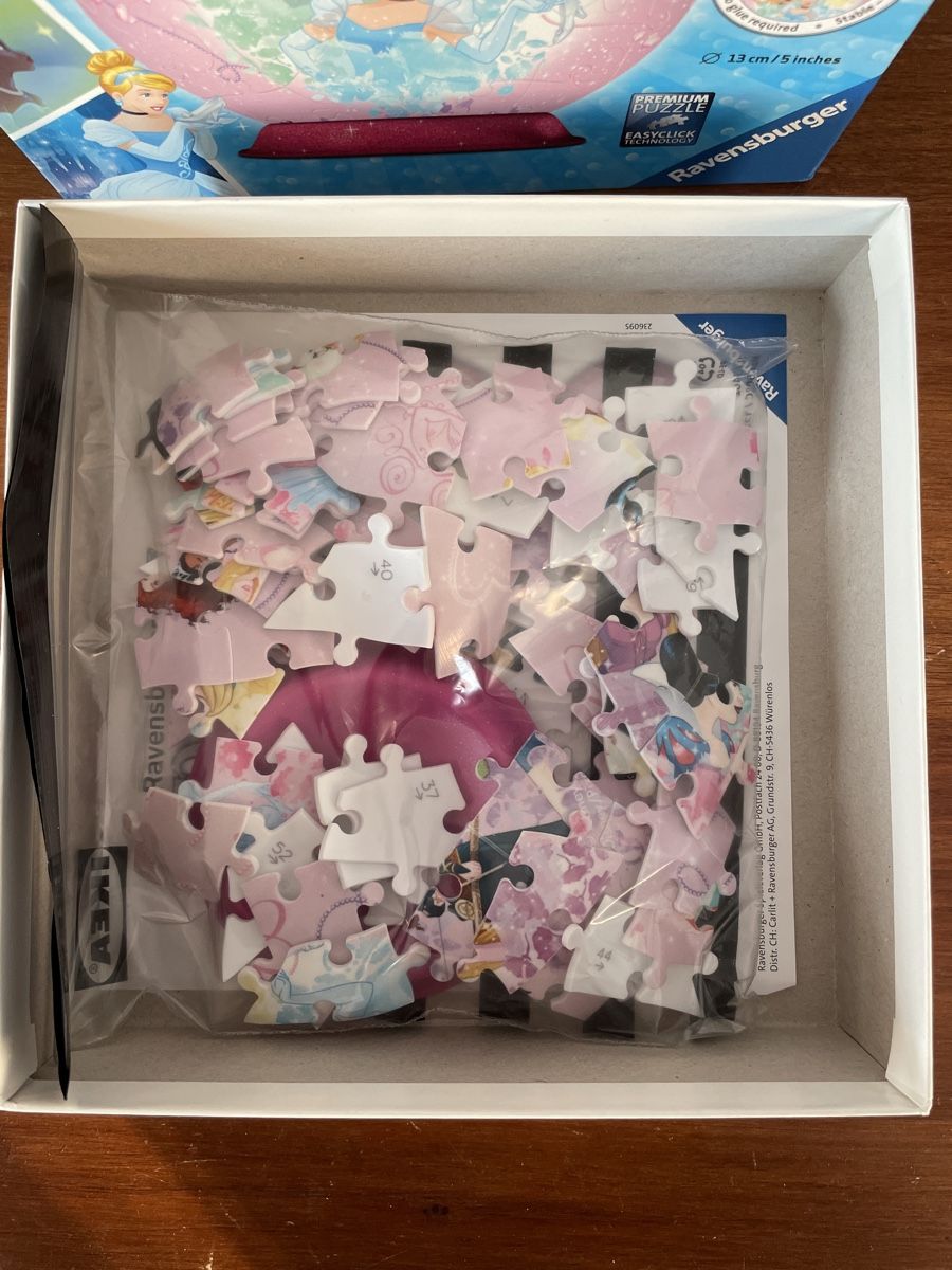 Ravensburger Puzzle: Ravensburger 3D Puzzle Disney Princess – Usato da Uznach venduto da Player6 2