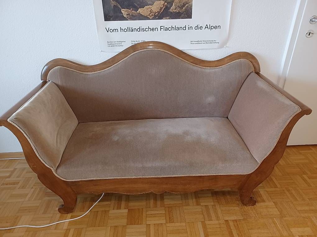 Sofas: Echtes Empire-Sofa, Originalzustand, Fr. 150.-- – Gebraucht aus Basel von Barfuesserplatz01