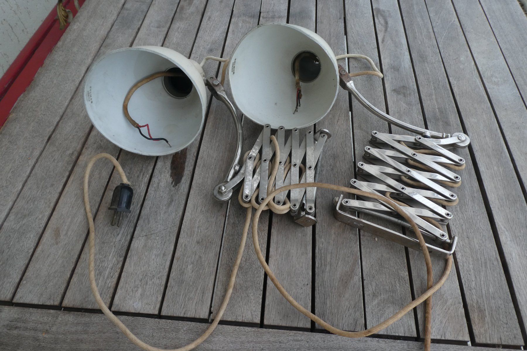 Belmag Lampen: 2 lampes industriel Belmag – Gebraucht aus Fontaines NE von monloisir