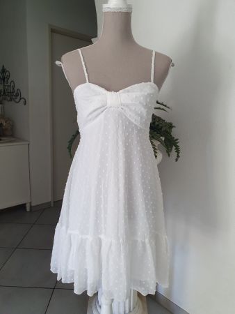 Weisses Sommerkleid Gr S *neuwertig*