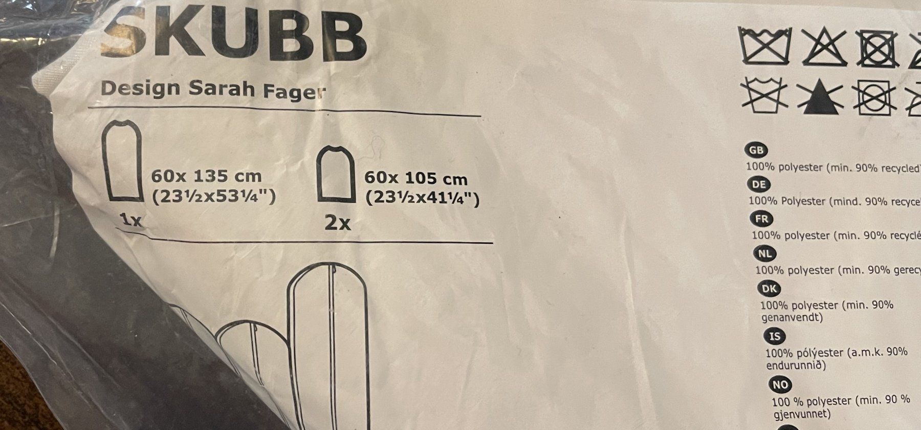 Ikea Guardaroba: SKUBB Kleiderschutzhülle 3 St. – Nuovo e nell'imballaggio originale da Oftringen venduto da Vucki 2