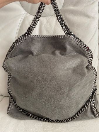 Schultertasche grau veganes Leder STELLA MC CARTNEY  NEU !