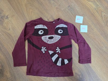 Langarmshirt, Longsleeve Waschbär Gr. 104/110 C&A