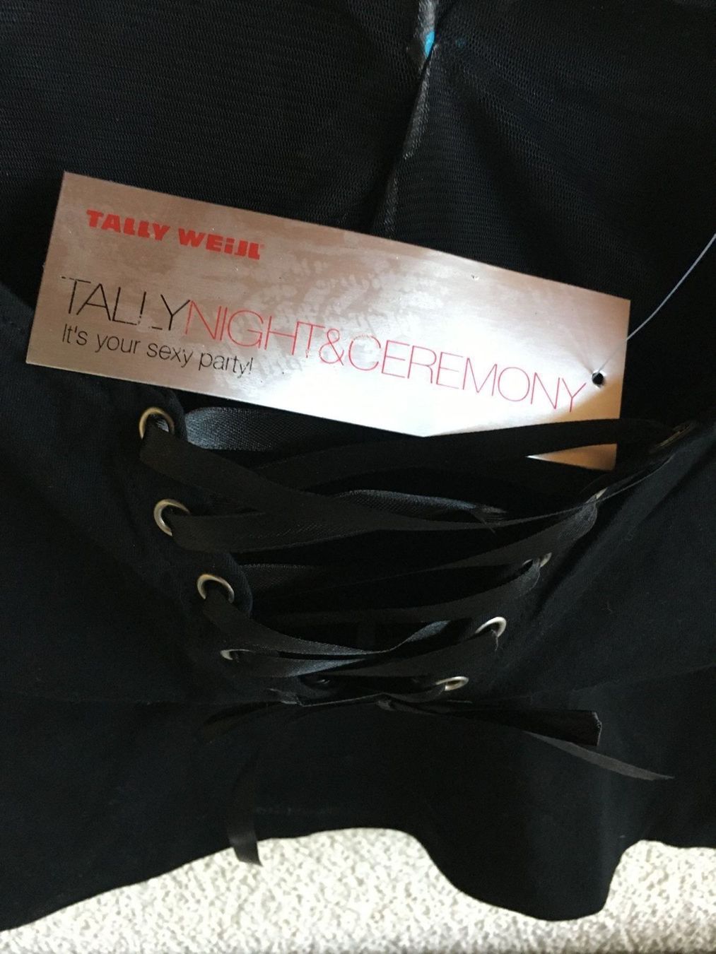 Tally Weijl Tops: TALLY WEIJL, Gr.38, Top,schwarz – Gebraucht aus Arni AG von Mimo007 3