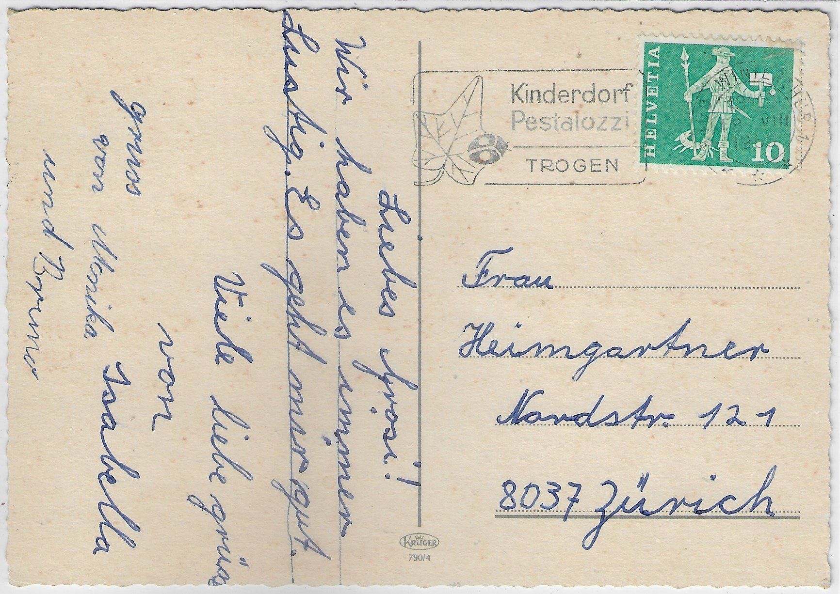 Cartoline postali: Grüsse aus Winterthur – Usato da Ettingen venduto da Kartenplanet 1