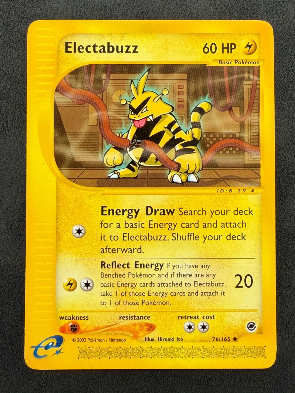 Pokémon Sammelbilder & Trading cards: Electabuzz 76/165 | Expedition | EN – Gebraucht aus Aarau von fgr15