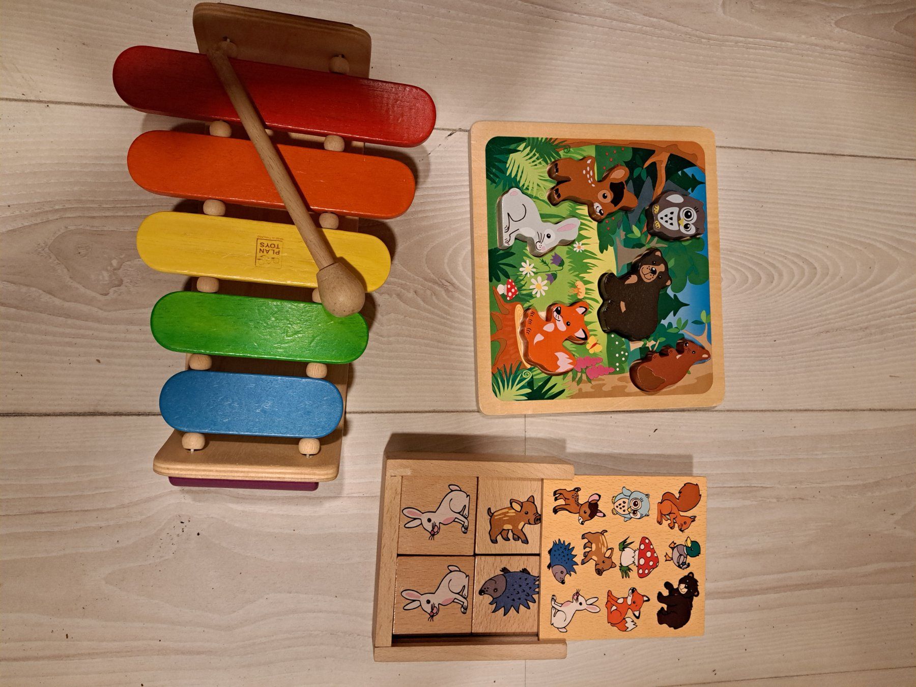 Giocattoli: 3 Holzspielzeuge – Nuovo (secondo la descrizione) da Unteriberg venduto da Daisy84