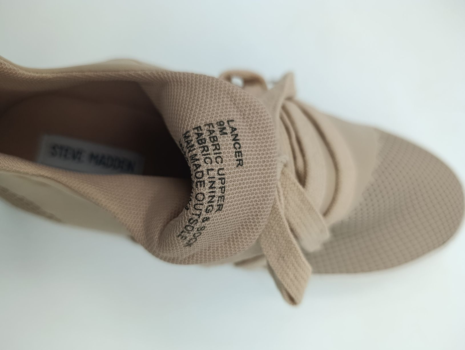 Steve Madden Scarpe da donna: Steve Madden Sneaker Lancer 9, Beige Gr. 39/40  – Usato da Wil SG venduto da Donaldus 5