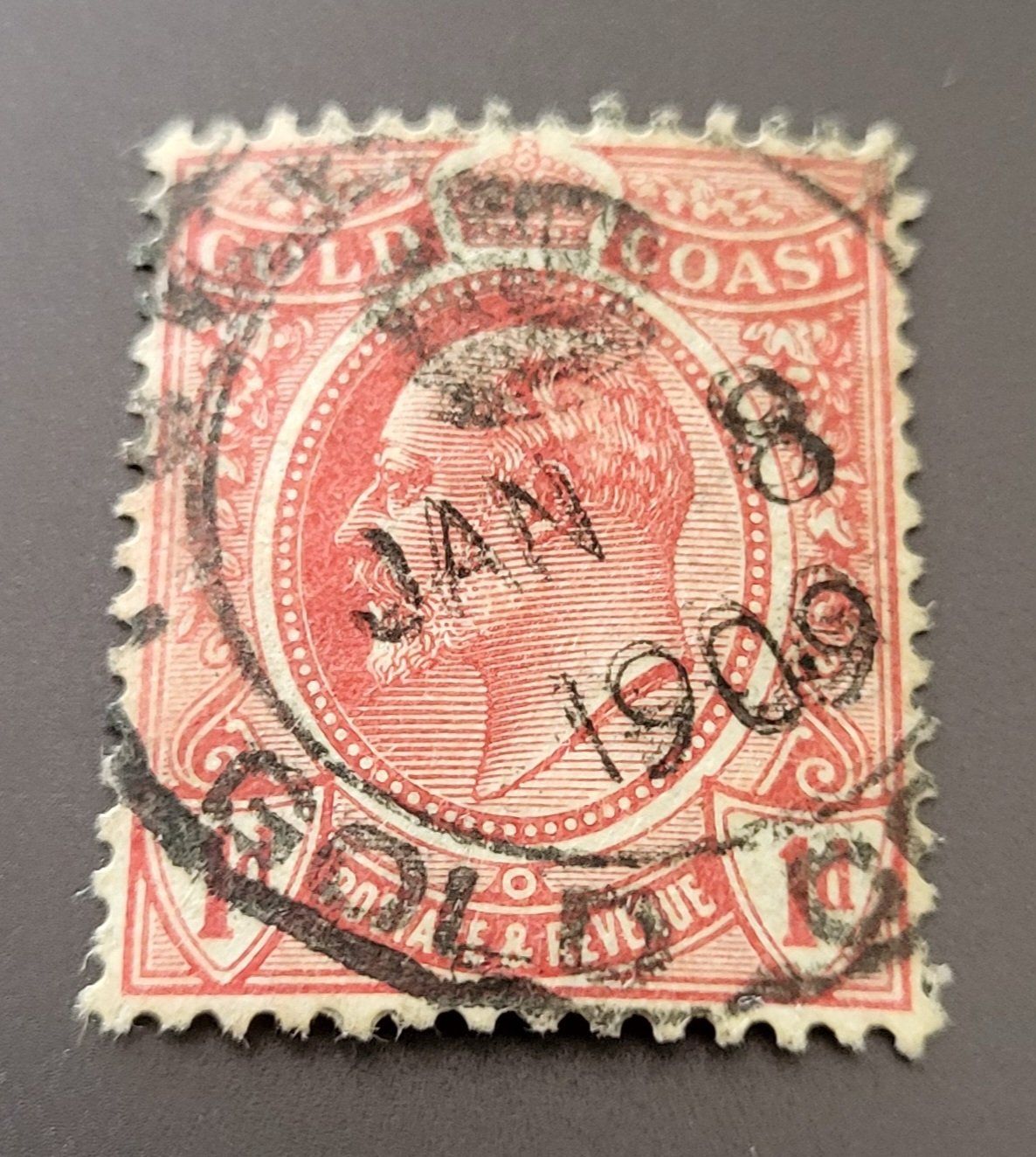 Alle Briefmarken: Goldküste 1913 alte briefmarke – Neu (gemäss Beschreibung) aus St Gallen von Stampsalshobby