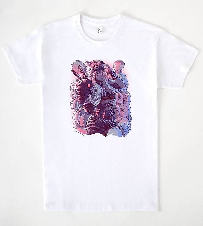 T-Shirts: Cyber Kitsune Samurai – Neu und originalverpackt aus Claro von Dona1785 1