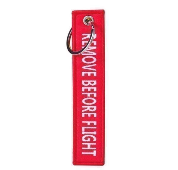 Schlüsselanhänger & - bänder: ★Alpha REMOVE BEFORE FLIGHT Schlüsselanhänger★ – Neu und originalverpackt aus Tägerwilen von Swiss-Ricardo
