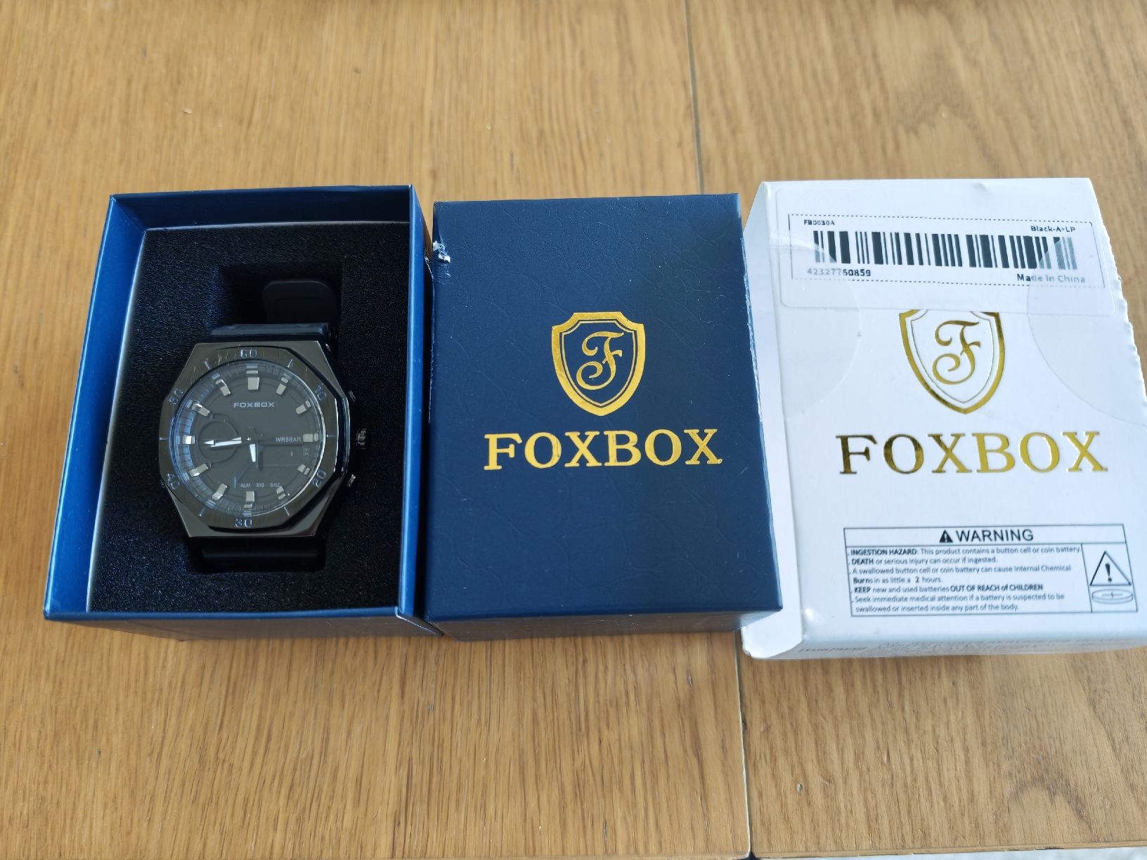 Orologi: Foxbox Uhr schwarz Digital,  Analog – Nuovo (secondo la descrizione) da Zürich venduto da Igi10 2