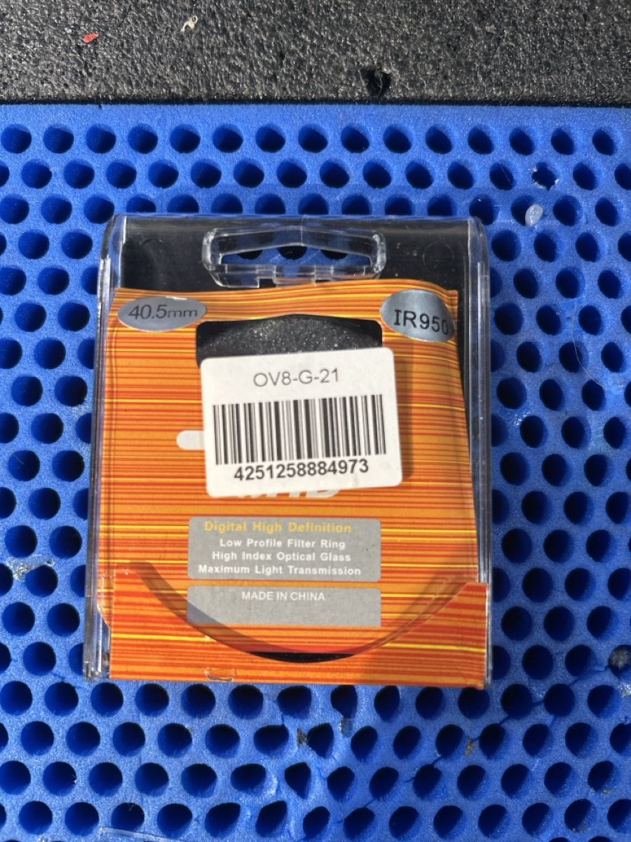 Filtri: IR 950 Filter 40.5 mm – Usato da Torricella venduto da SwissTCGCard