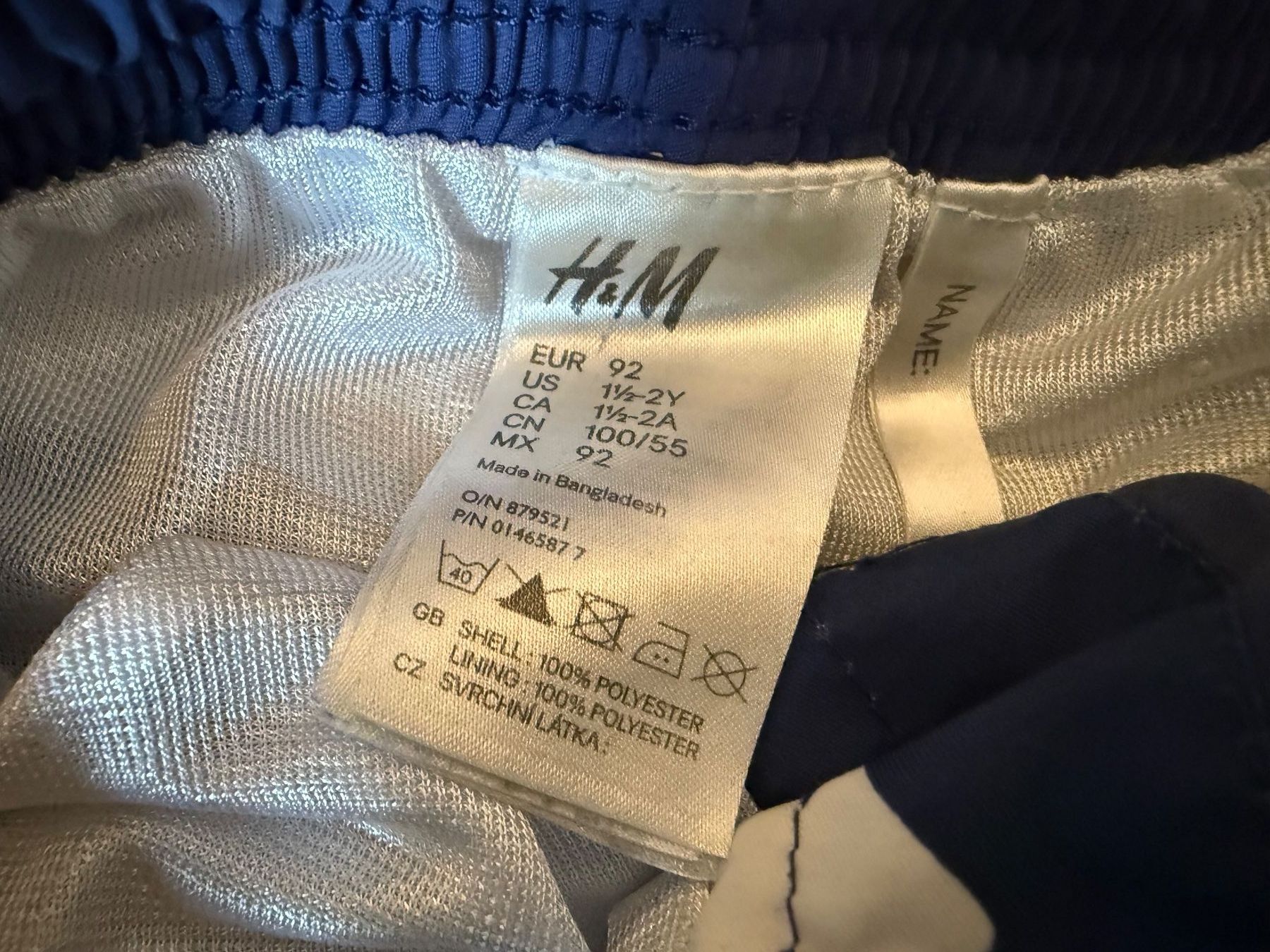H&M Costumi da bagno: Badehose Gr. 92 – Usato da Edlibach venduto da Kiwi610 2