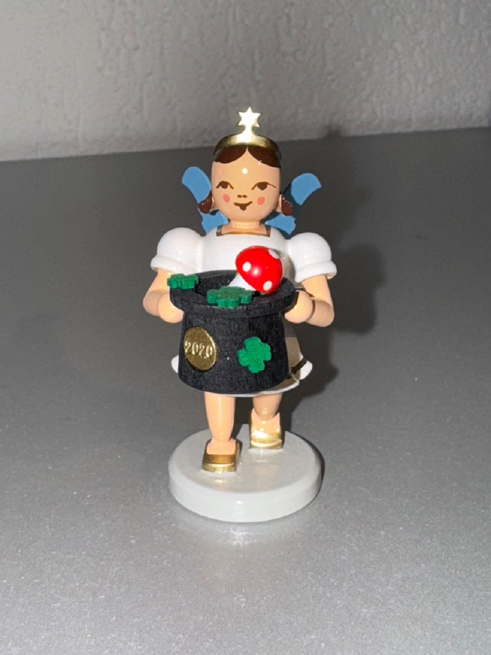 Tutte le decorazioni: Blank Engel, Handarbeit, Holz, Glücksbringer, Schutzengel – Nuovo e nell'imballaggio originale da Grosswangen venduto da Second_hand_paradise