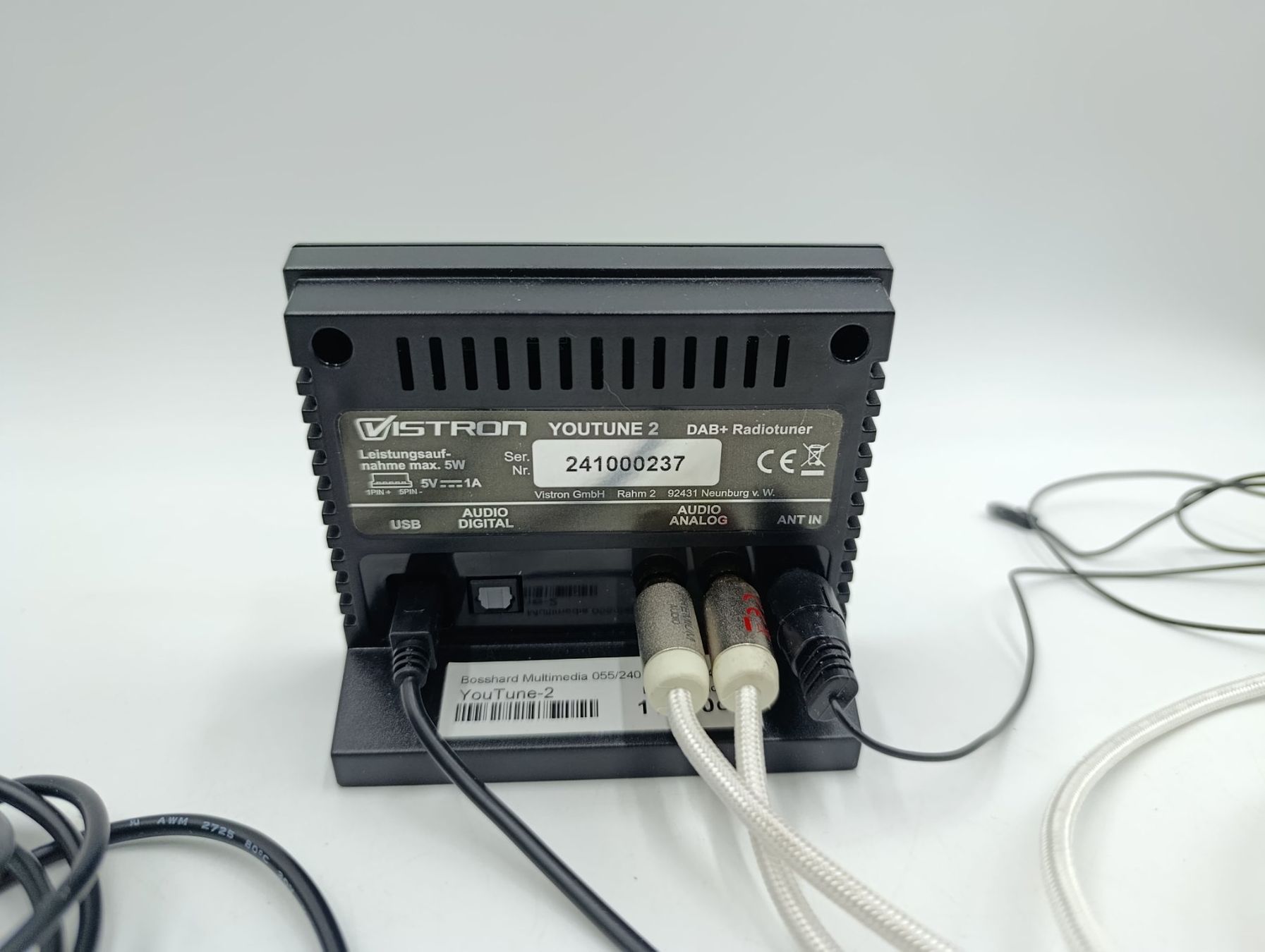 Radio: Vistron YOUTUNE 2 - DAB+ Radiotuner – Usato da Wil SG venduto da Donaldus 4