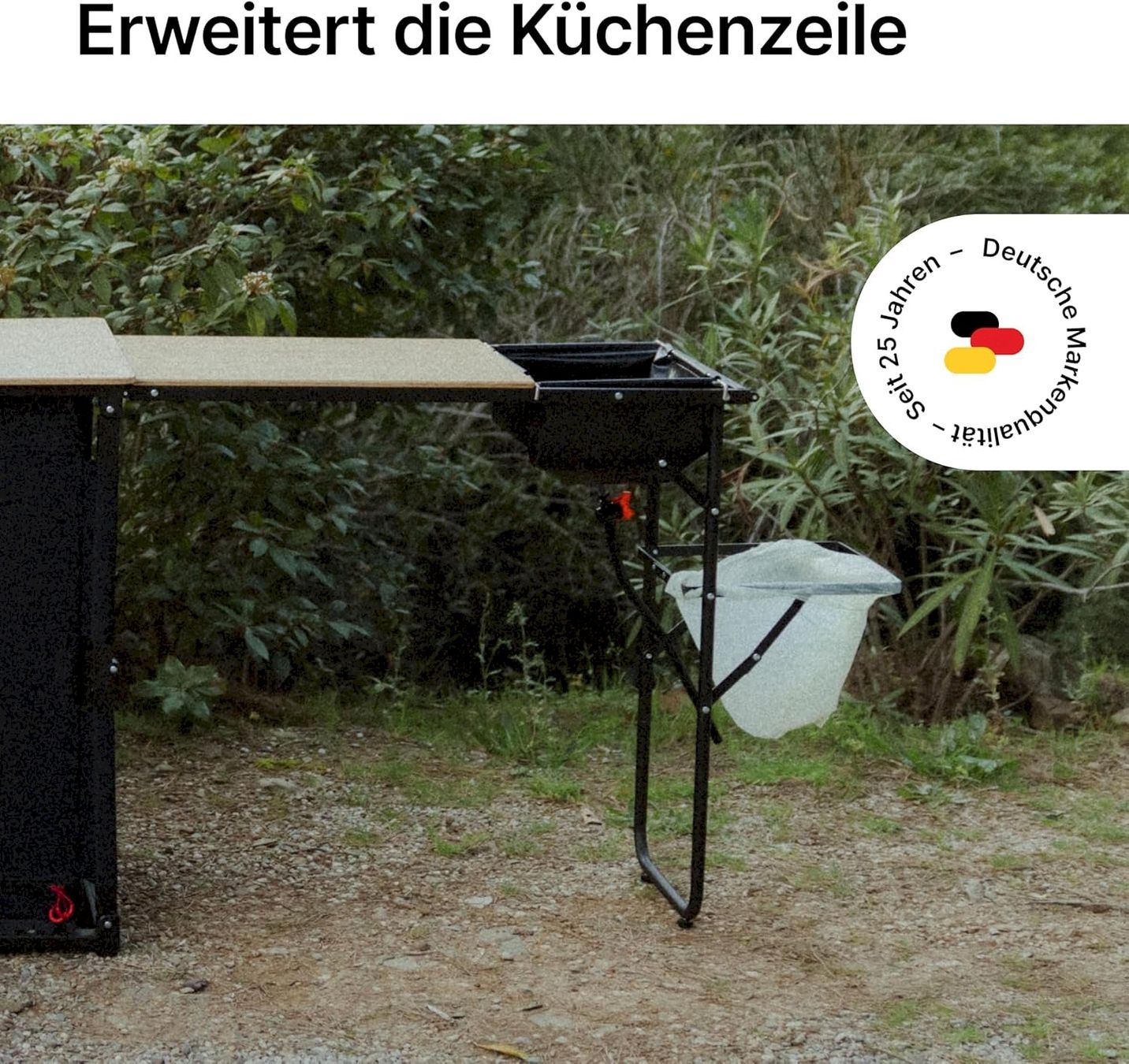 Mobili da campeggio: qeedo Quick Sammy Schrank-Erweiterung – Nuovo e nell'imballaggio originale da Bottighofen venduto da zaap 2
