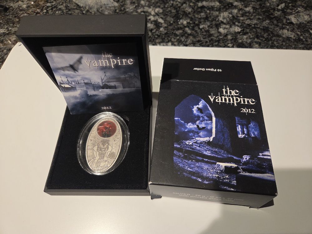 The Vampire- 20Gramm 999 Silber 1000Stk.limitiert (Gebraucht) in Baar ...