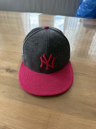 New Era NY Yankees Cap Grau/Pink - Baseball Cap 🧢