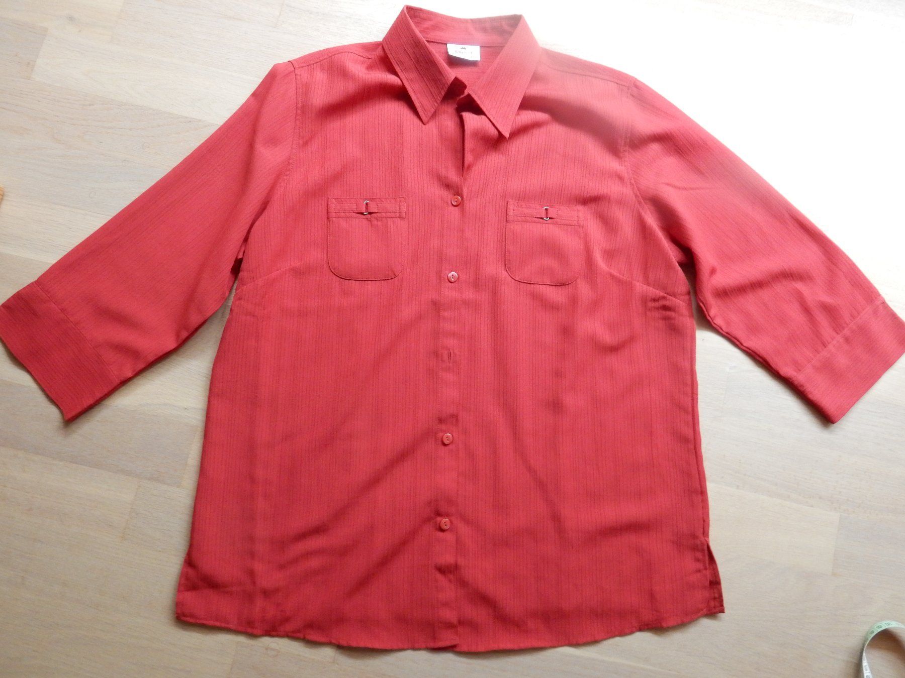 Blusen: Bluse rot 3/4-arm Damenbluse 44 von Kingfisher – Gebraucht aus Jona von simongarden 4