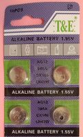 4 Stück  Alkaline AG12 / LR 43, LR 1242  Batterien