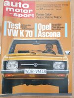 Abarth Scorpione/Lombardi GT im Auto Motor u Sport nr22 1970