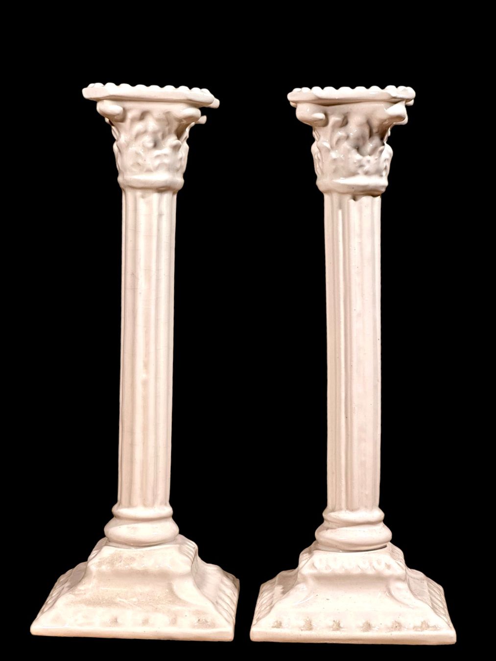 Candele: VINTAGE SPANISH CANDLE HOLDERS PORCELAIN – Usato da Lausanne venduto da artnouveau04 1