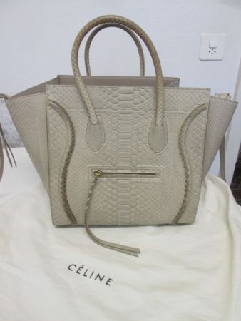 Große Ledertasche von Céline Luggage