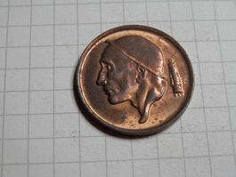 Belgien 50 Centime, 1982 Legende in niederländisch - "België