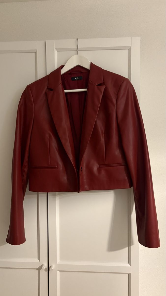C&A Giacche: Kurze Lederjacke C&A – Nuovo e nell'imballaggio originale da Winterthur venduto da kla_qn8d