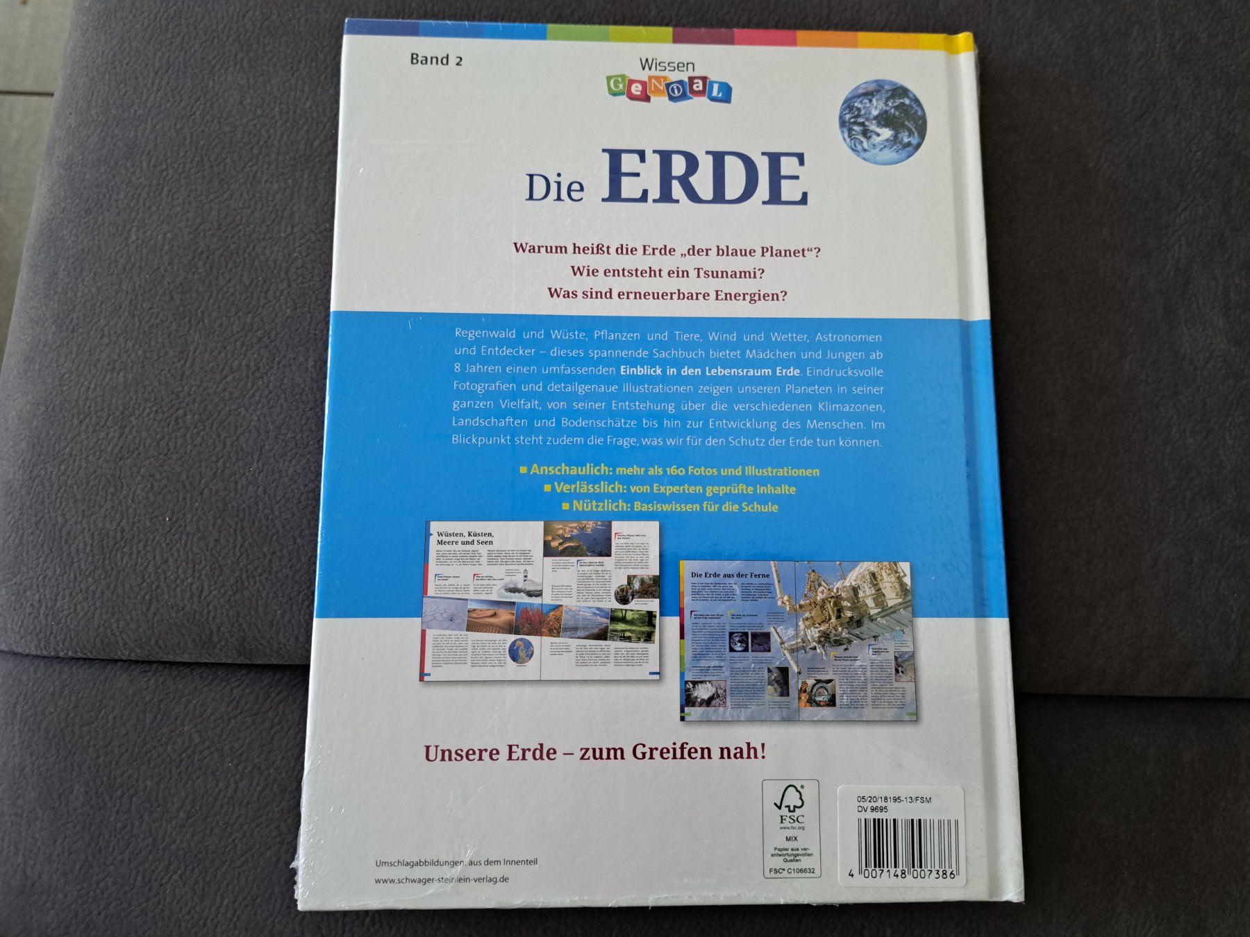 Libri: Wissen genial: Die Erde, NEU – Nuovo e nell'imballaggio originale da Killwangen venduto da KIANA08 1