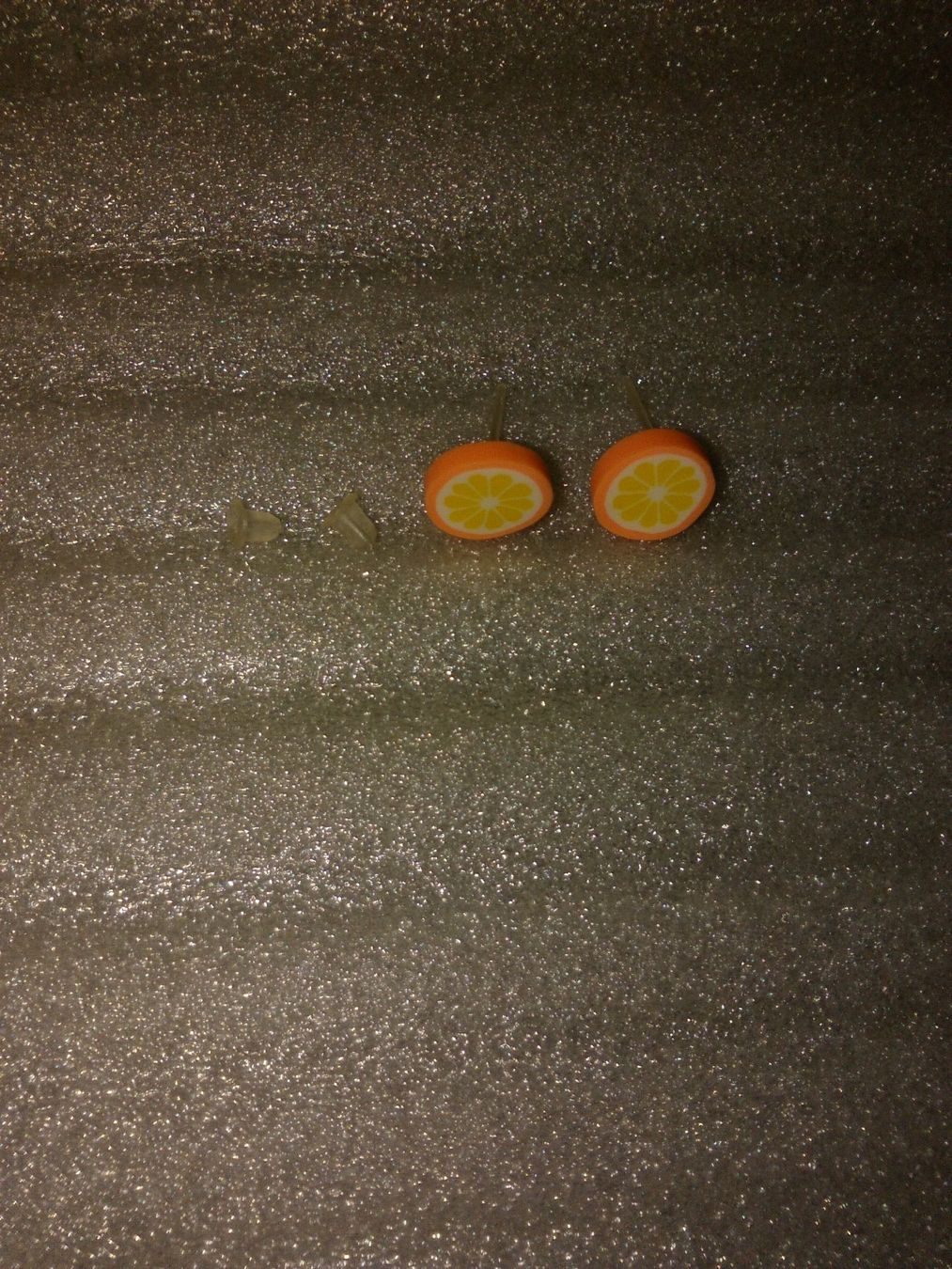 Ohrringe & -stecker: OHRRINGE MODESCHMUCK,,,ORANGE FRUCHT,,,MATTE – Neu (gemäss Beschreibung) aus Basel von bijoutrie_4 1