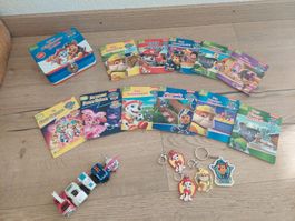 Paw Patrol Minibücher 11x mit Truhe