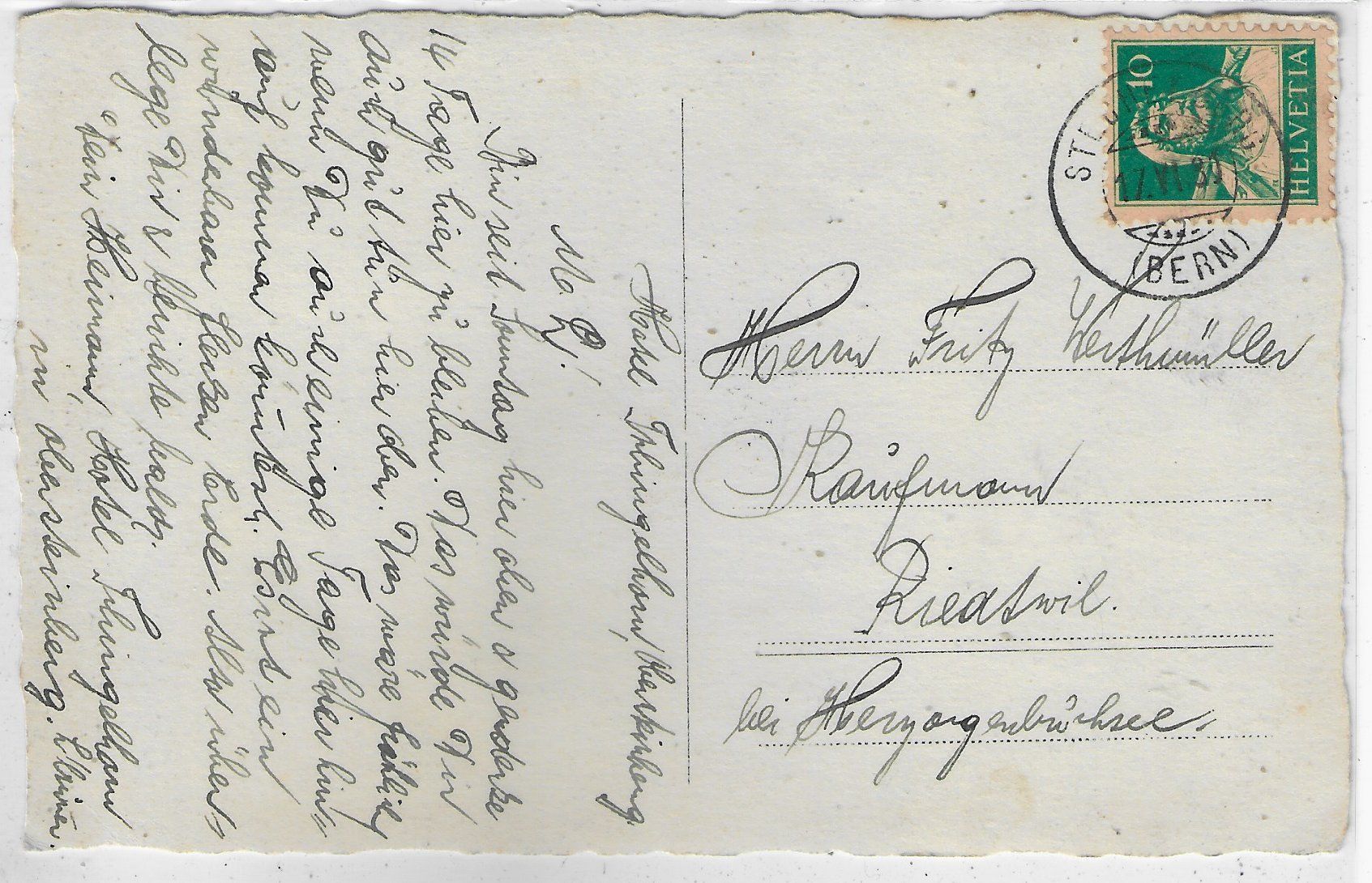 Cartoline postali: Hotel Tschingelhorn - Stechelberg – Usato da Ettingen venduto da Kartenplanet 1