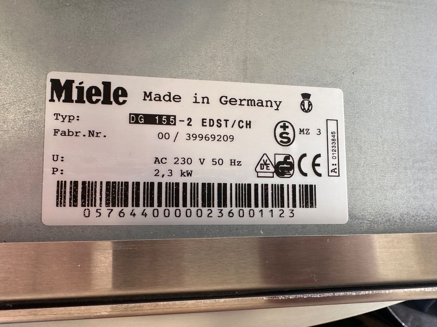 Miele Elettrodomestici da cucina: Miele Dampfgarer – Usato da Uitikon Waldegg venduto da life.is.good 3
