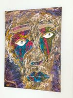 Acryl Gemälde Portrait Kunst Unikat