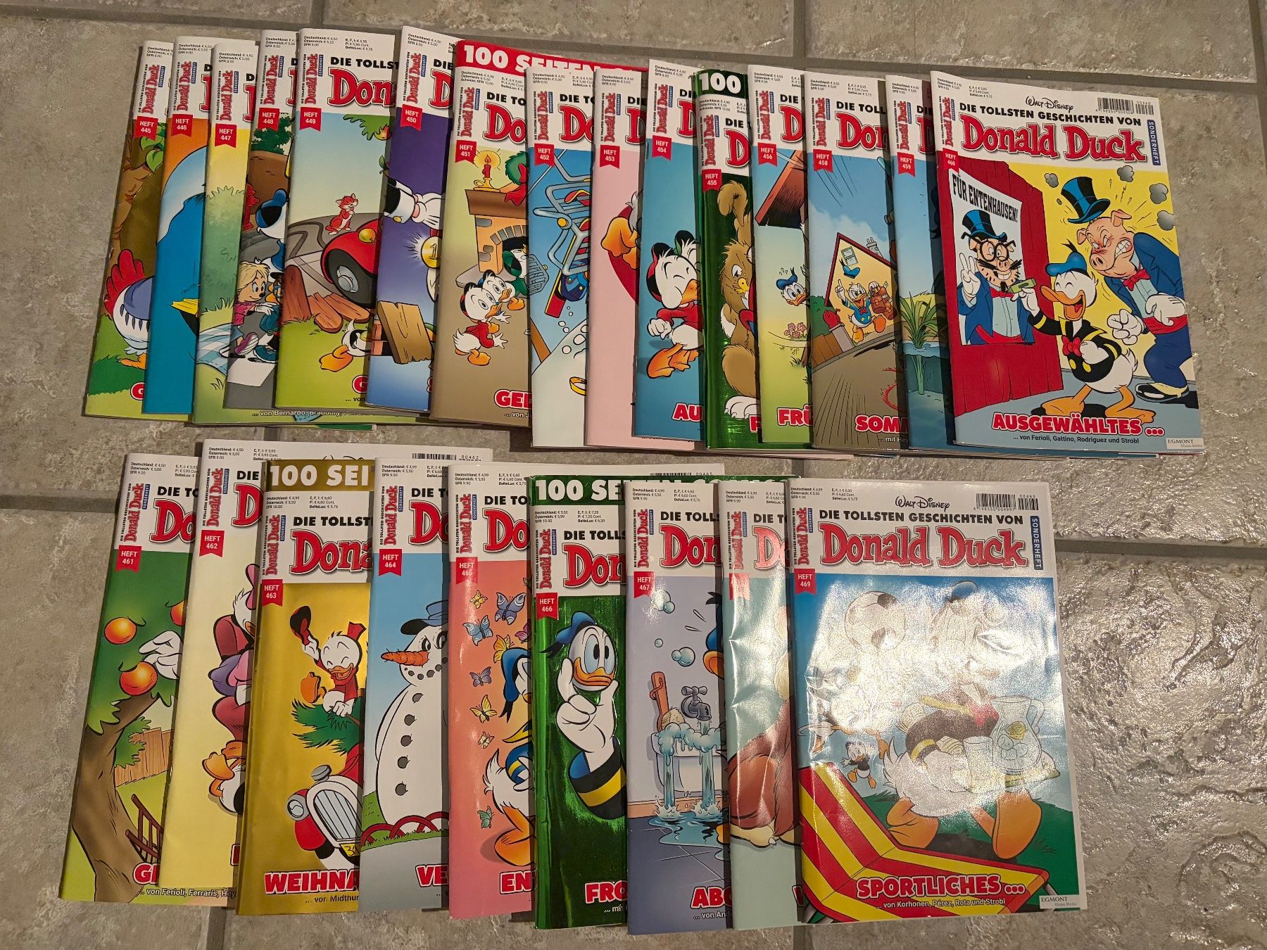 Comics: 24 Donald Duck Comics guter Zustand – Gebraucht aus Urdorf von worldaround