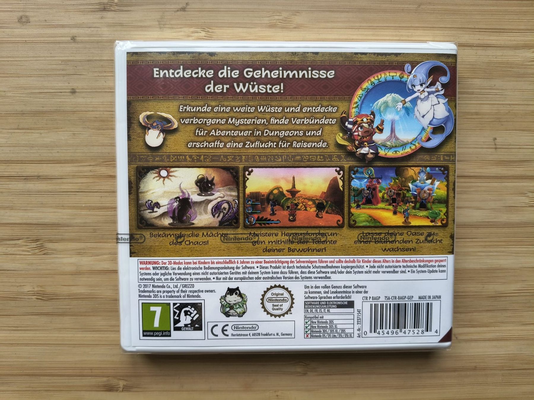 Giochi: Ever Oasis Sealed (3DS) – Nuovo e nell'imballaggio originale da Riedholz venduto da ste_96cd 1