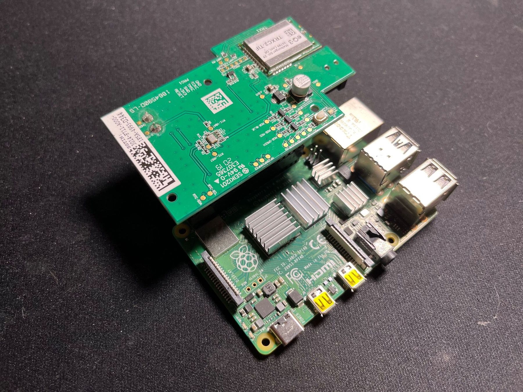 Homematic Elektronikbauteile: Homematic TRXC2-TIF inkl. Raspberry Pi 4 Model B – Gebraucht aus Mönchaltorf von Sonneric 1