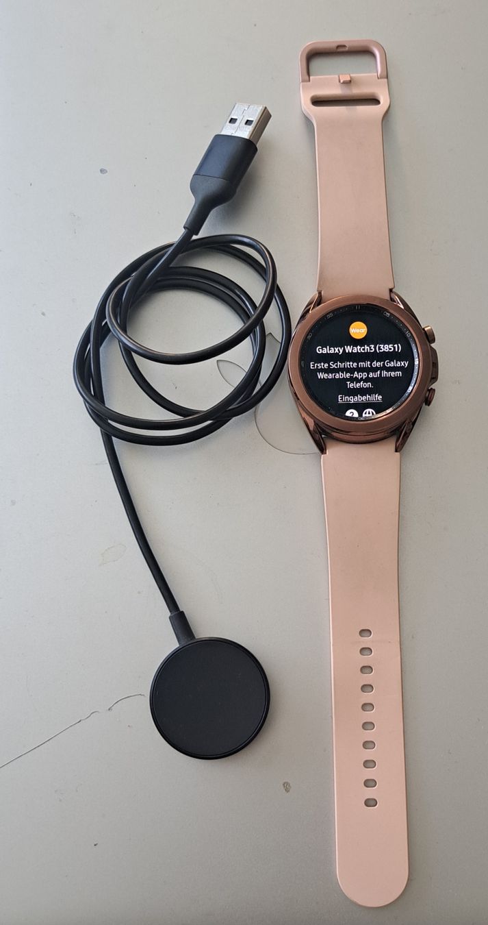 Samsung Smartwatch: Samsung galaxy Watch 3 mit Kabel – Usato da Biel/Bienne venduto da Sasha4u 1