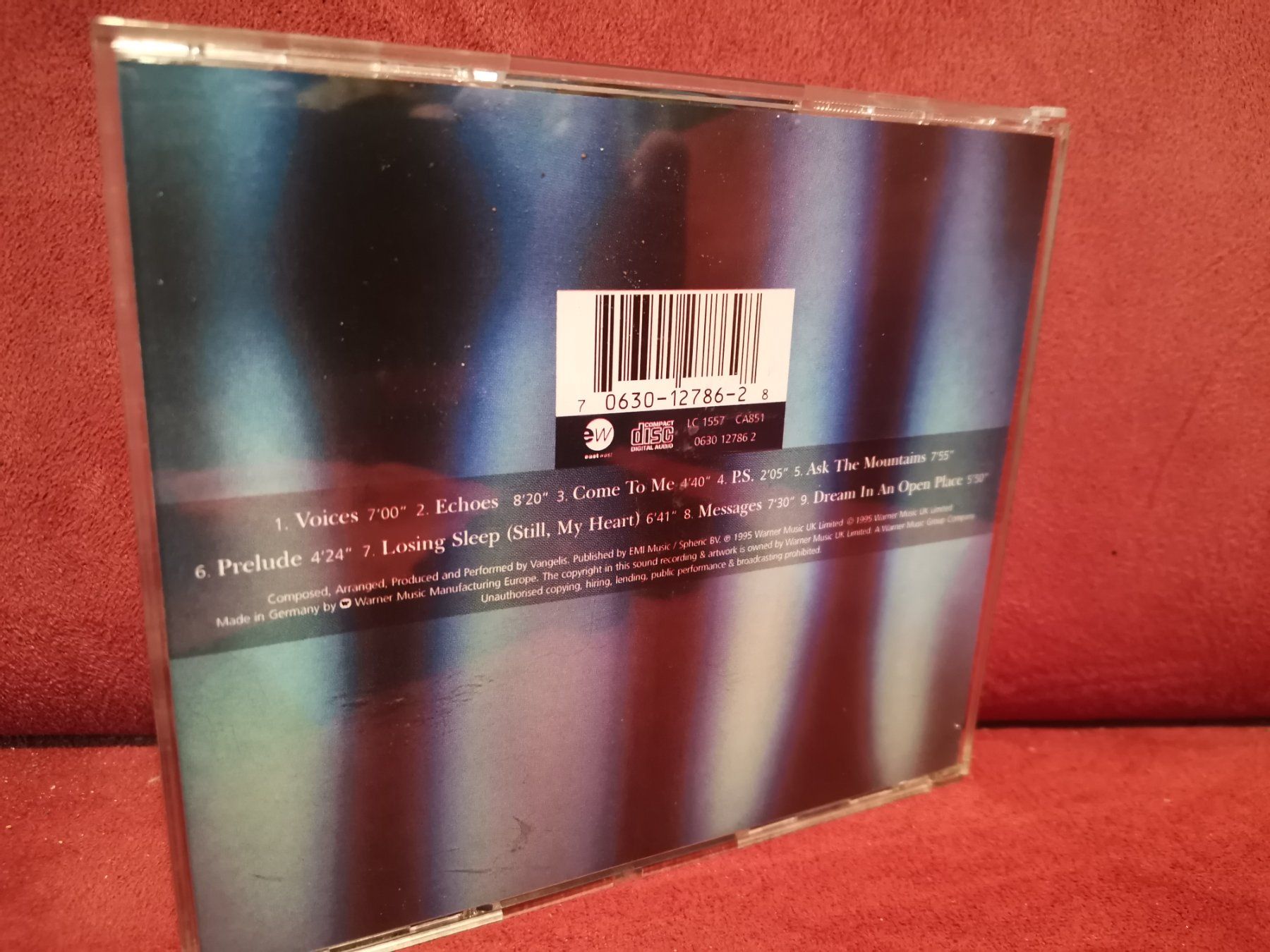 CD: Vangelis Voices CD – Usato da Zofingen venduto da noise123 2