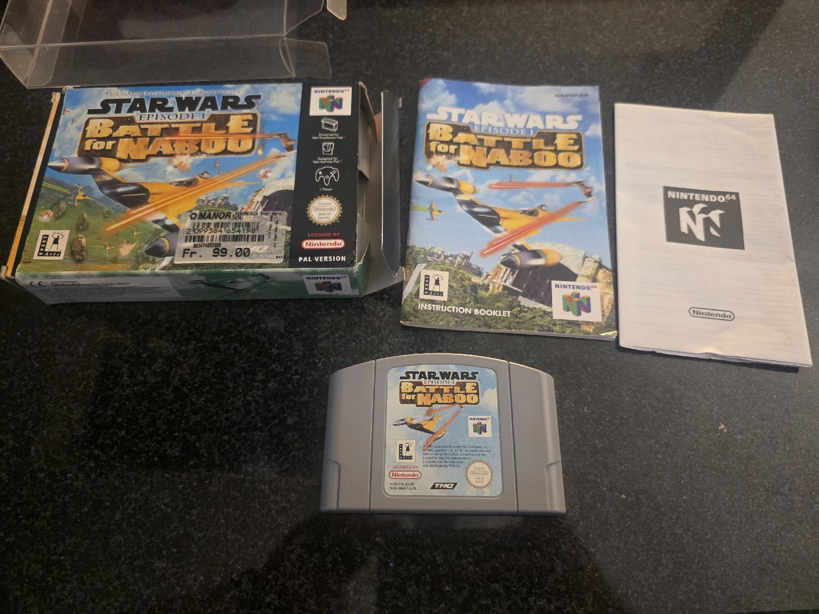 Jeux: Star Wars Battle For Naboo Nintendo 64 – D'occasion à Chavornay par Crash37 4