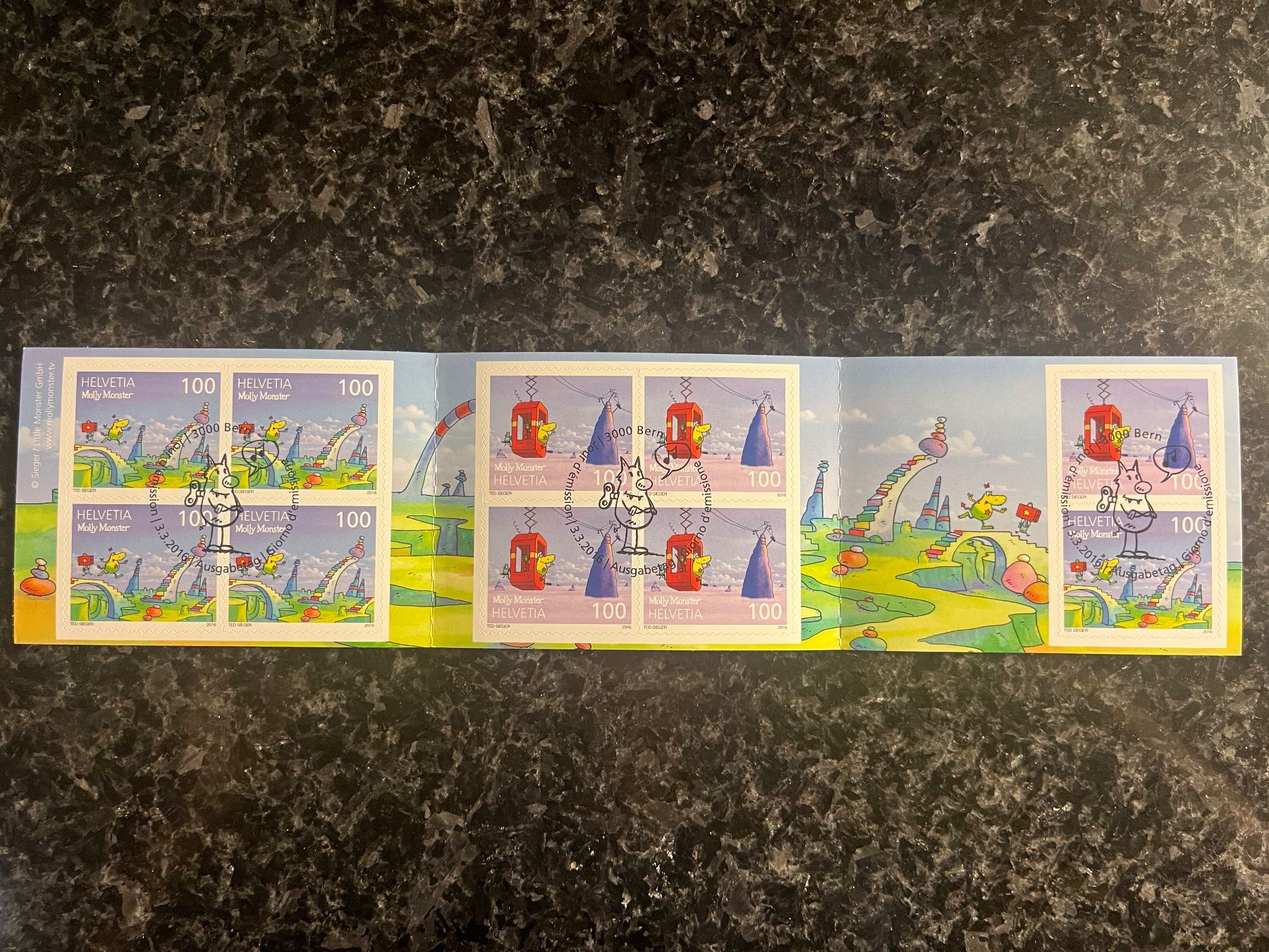 Tutti i francobolli: Markenheft Molly Monster 0-136mit ET-Stempel – Nuovo (secondo la descrizione) da Freidorf TG venduto da ern_7s68 1