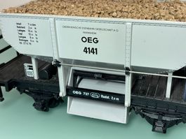 LGB OEG Schotterwagen *  wagon ballast OEG 4141